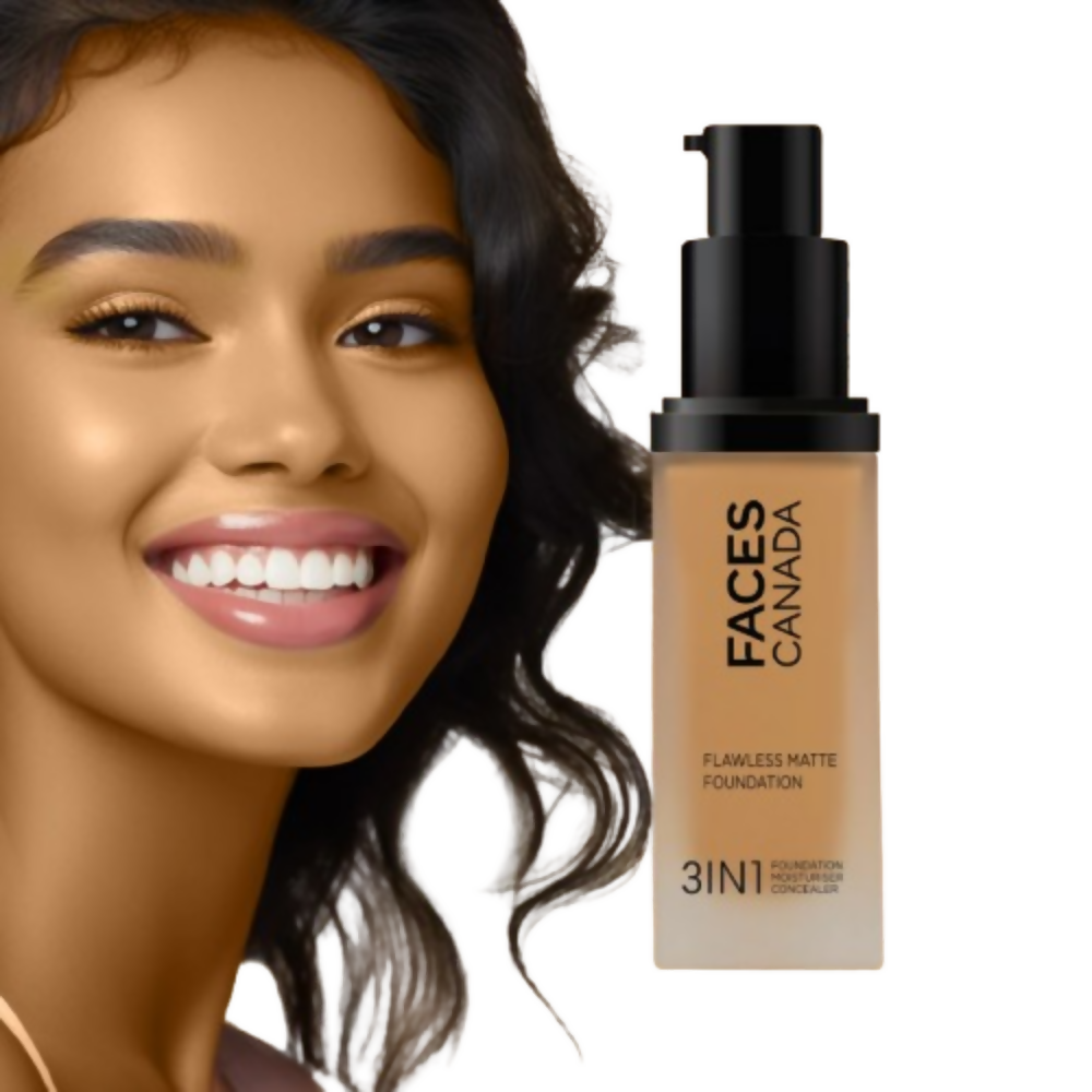 Faces Canada Flawless Matte Foundation - Warm Sand 042