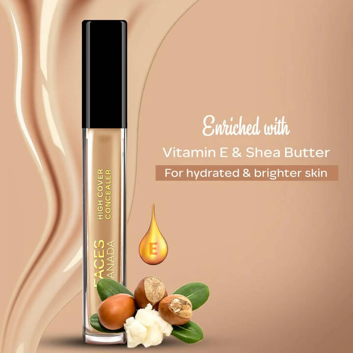 Faces Canada High Cover Concealer-Sand Beige 01