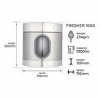 Dubblin Fresher Stainless Steel Storage jar