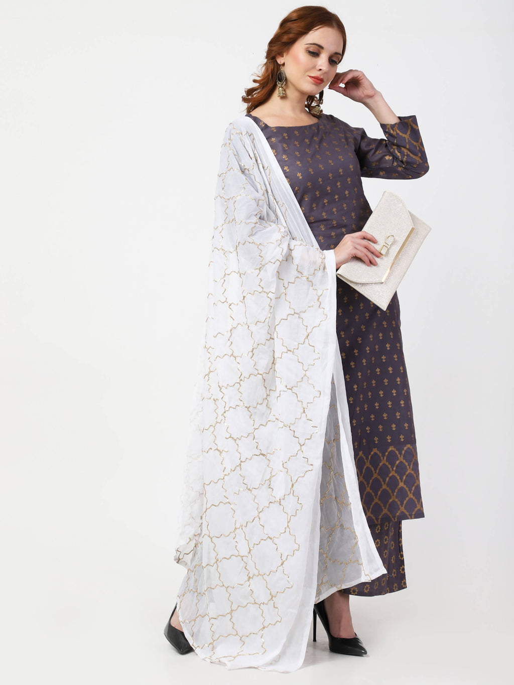 Cheera Kurta Palazzo & Dupatta Set (CH103KPD)