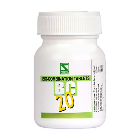 Dr. Willmar Schwabe India Bio-Combination 20 (BC 20) Tablet