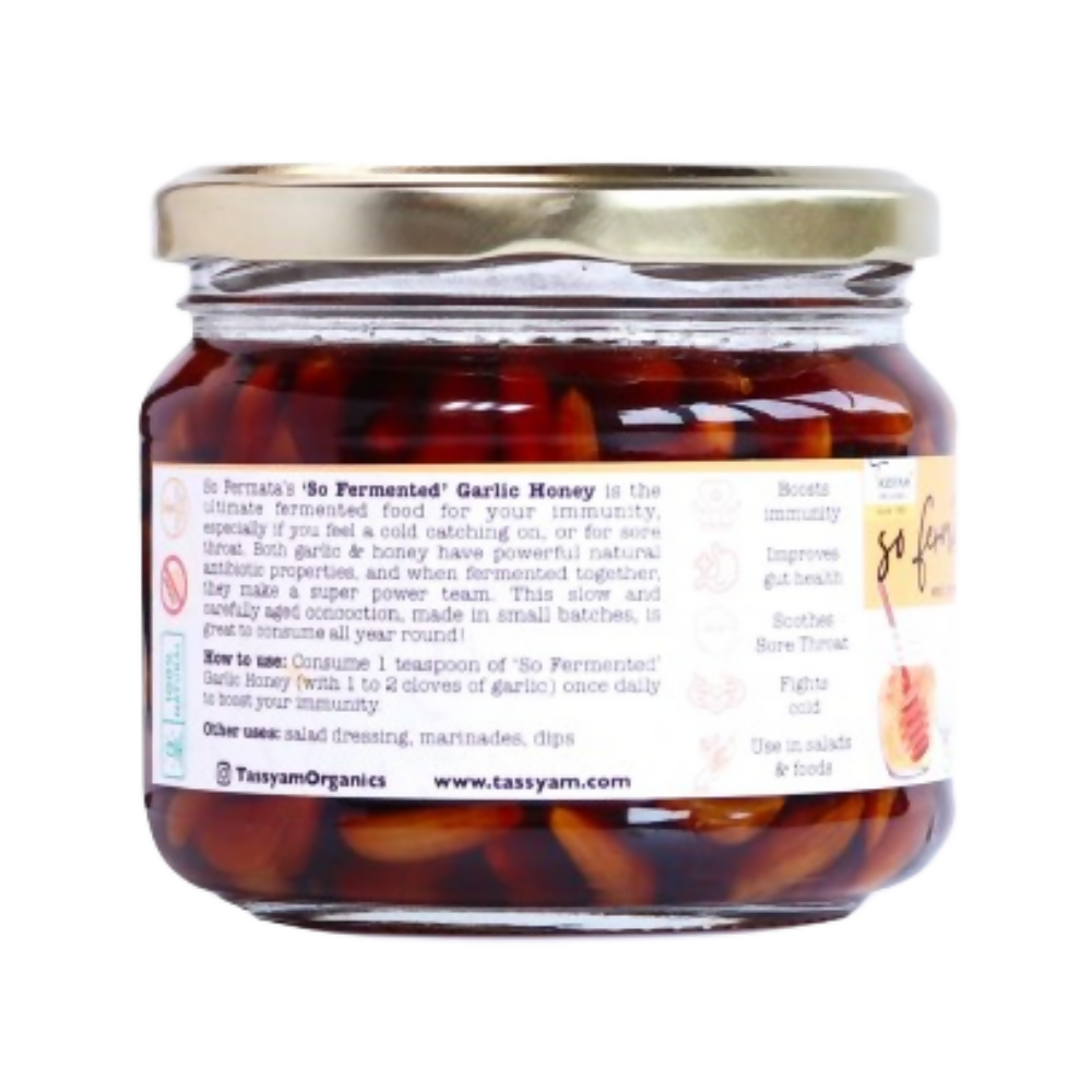 Tassyam Organics Fermented Garlic Honey - Distacart