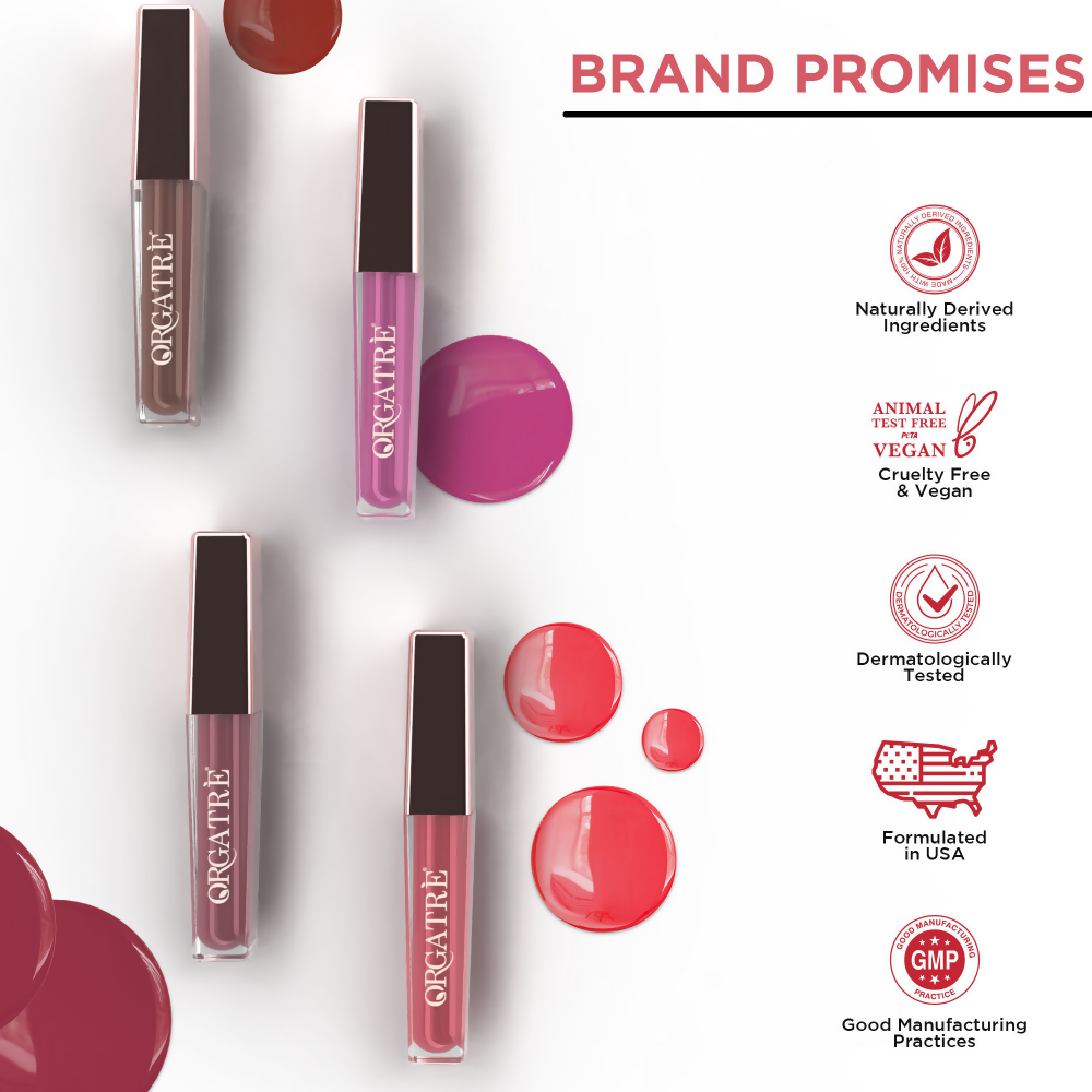 Orgatre MoodBliss Lip Gloss - Warm Shores