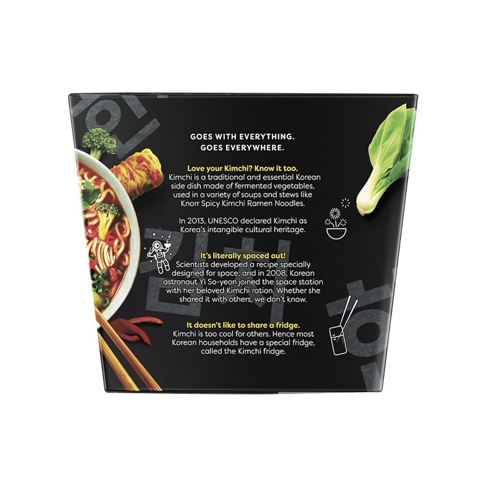 Knorr Korean Meal Pot Spicy Kimchi Ramen Noodles - Distacart
