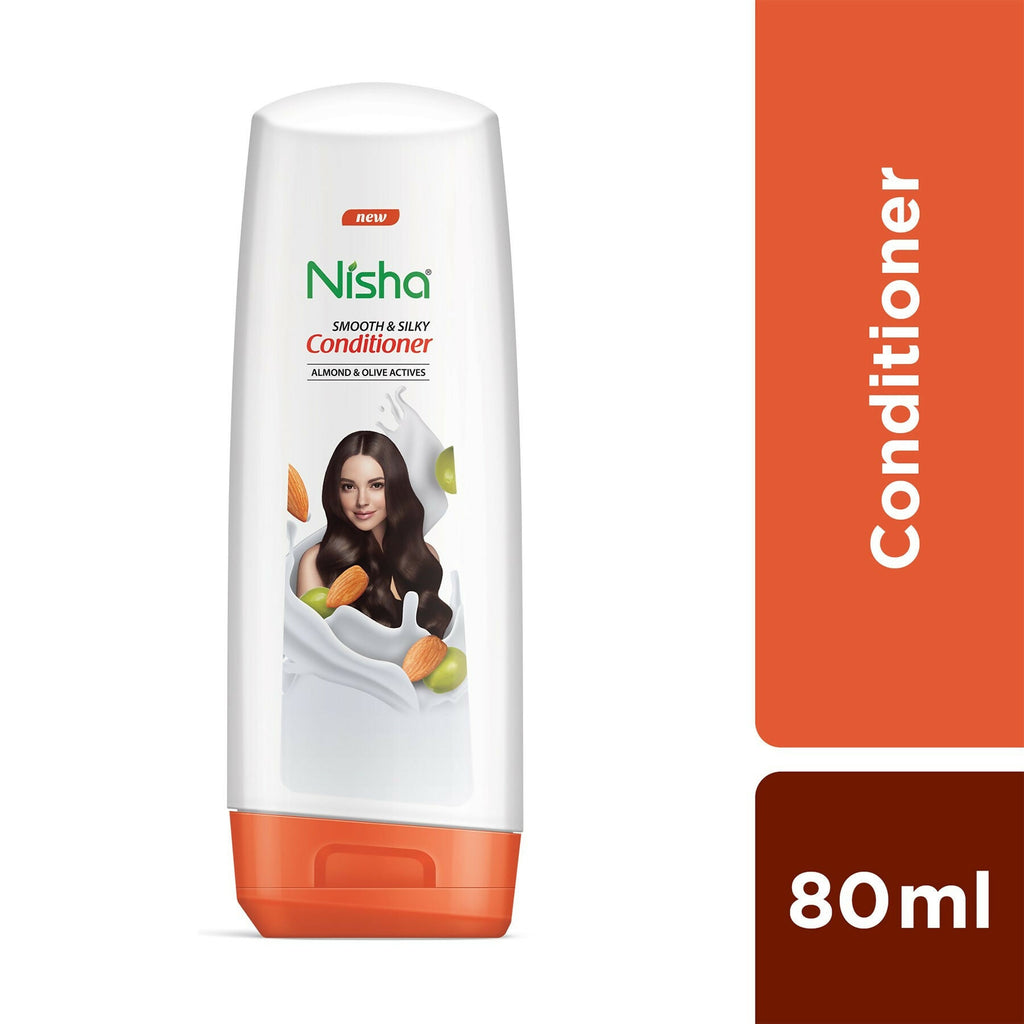 Nisha Conditioner For Women, Almond & Olive Actives, Hair Conditioner