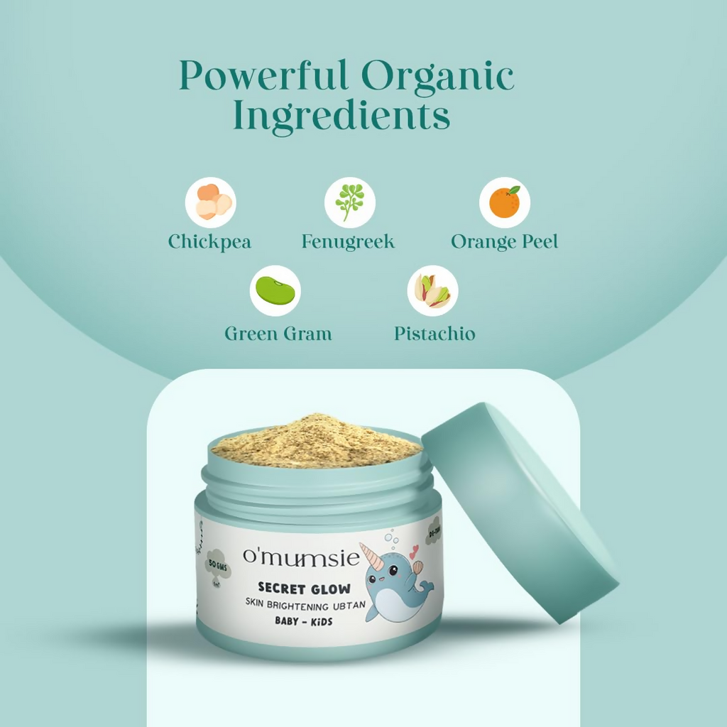 O'Mumsie Secret Glow Skin Brightening Baby Ubtan