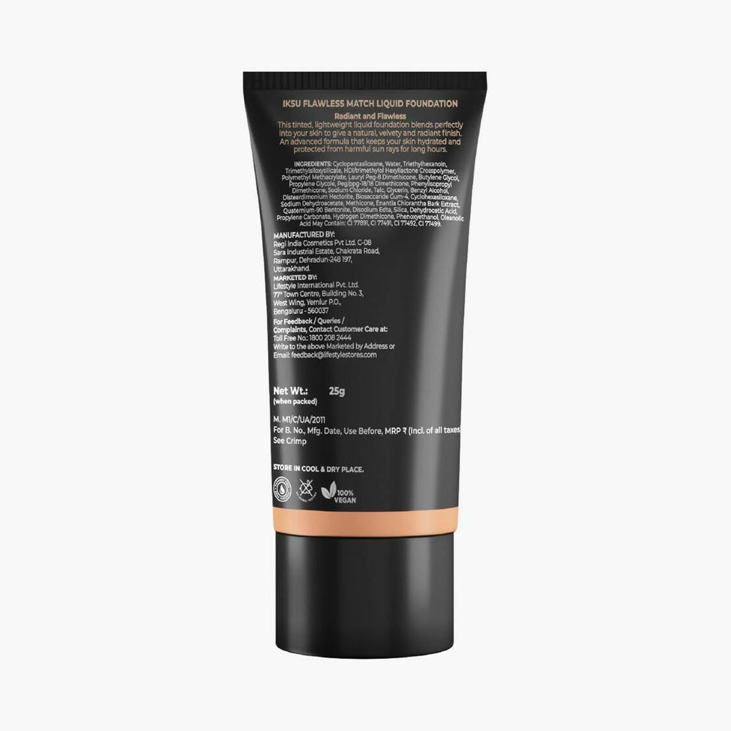 IKSU Flawless Match Liquid Foundation - Honey Light