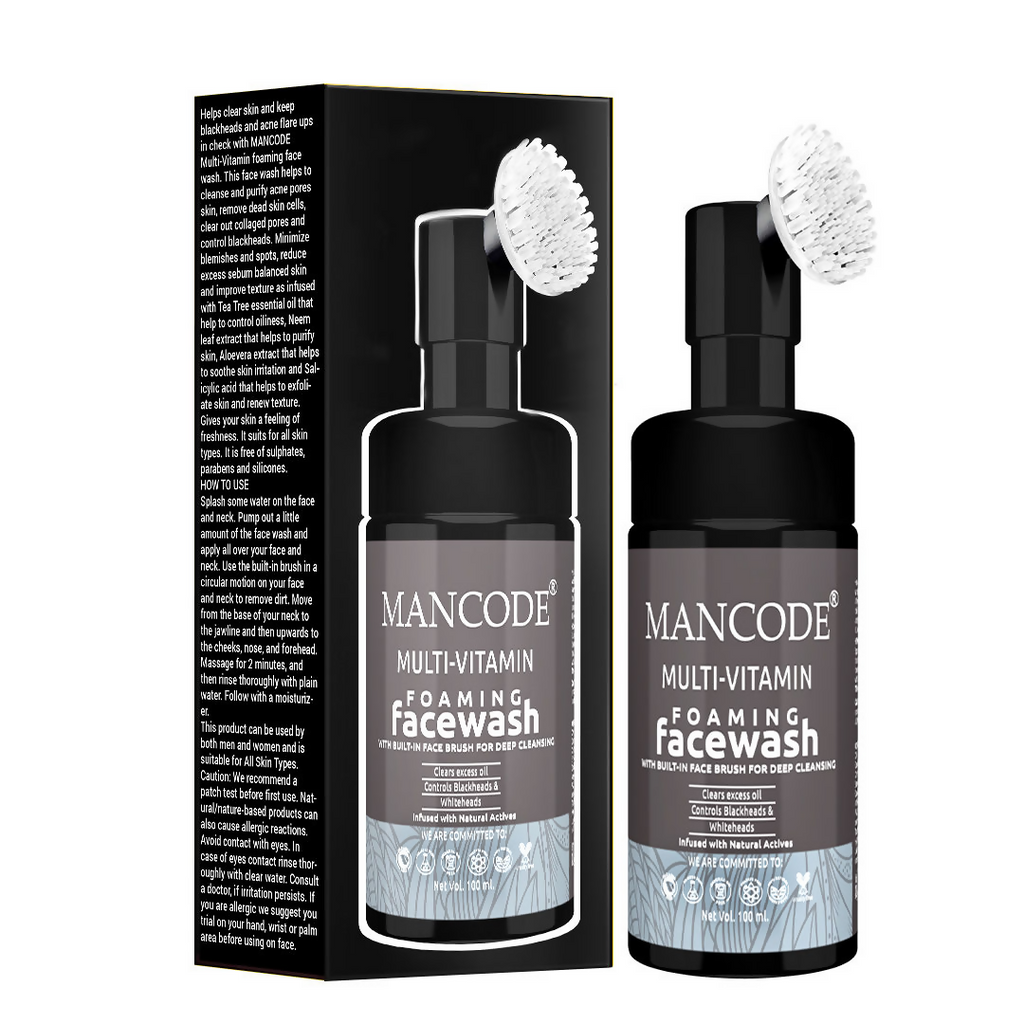 Mancode Multi-Vitamin Foaming Face Wash