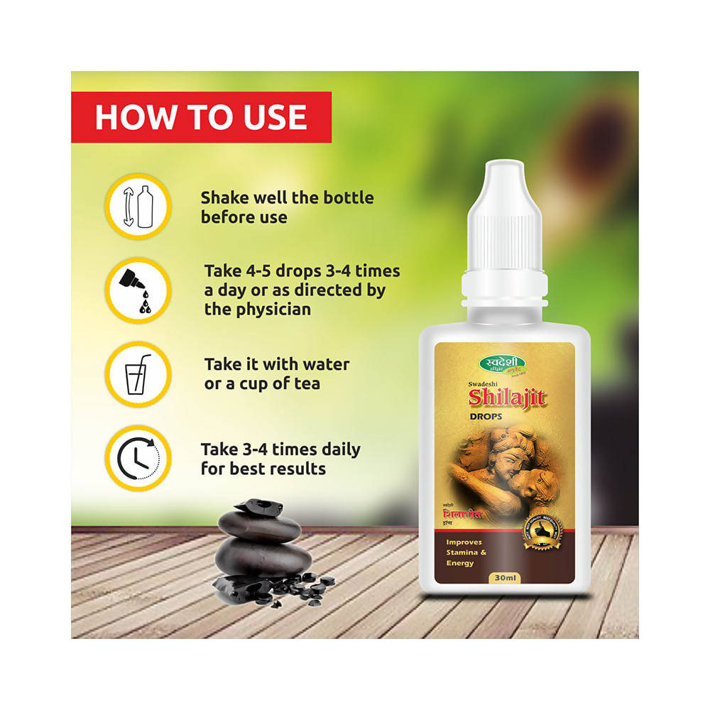 Swadeshi Shilajit Drops