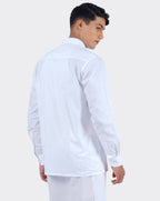 Ramraj Cotton Mens 100 % Cotton Viceroy Full Sleeve White Shirt