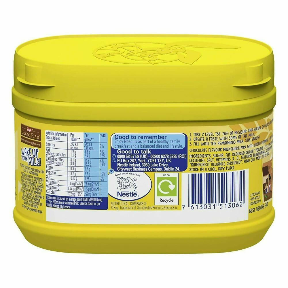 Nestle Nesquik Chocolate Drink - Distacart
