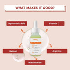 Mars By GHC 1% Retinol Anti Aging Face Serum For Beginners
