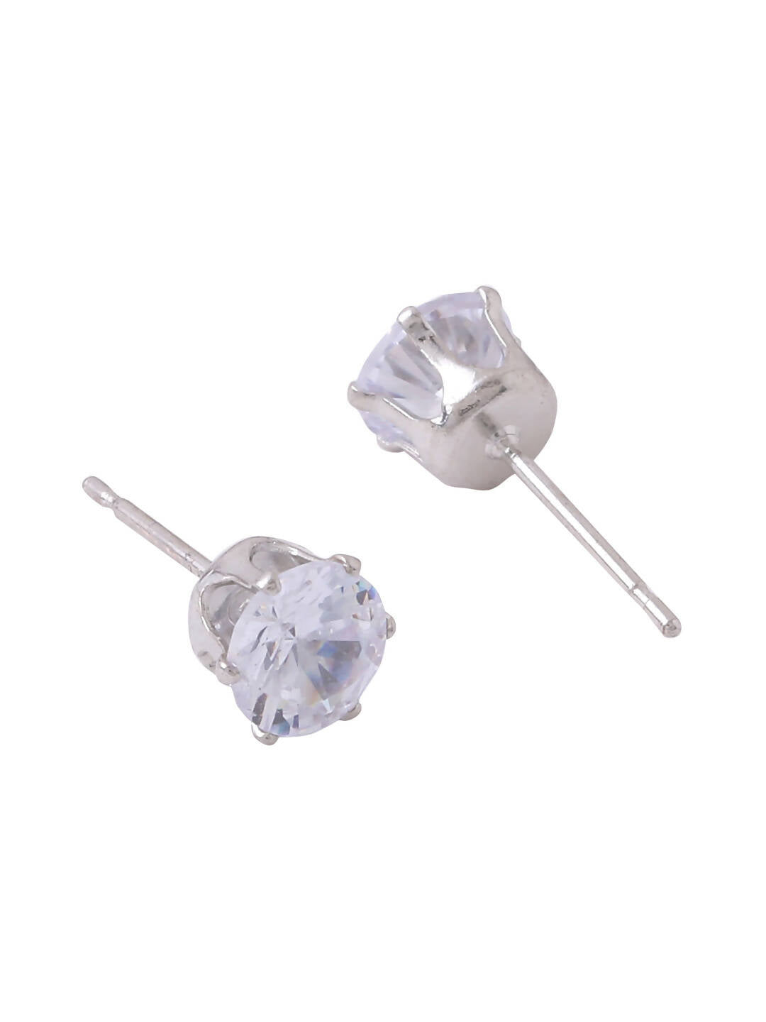 NVR Women Cz Studded Studs Earrings - Distacart