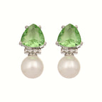 Nuyug Green Emerald Elegance Anti Tarnish Studs - Distacart