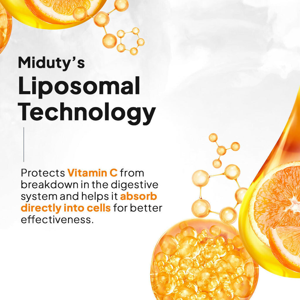 Miduty Liposomal Vitamin C - Immunity Booster Capsules
