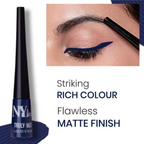 NY Bae Truly Matte Liquid Eyeliner - Nice Navy