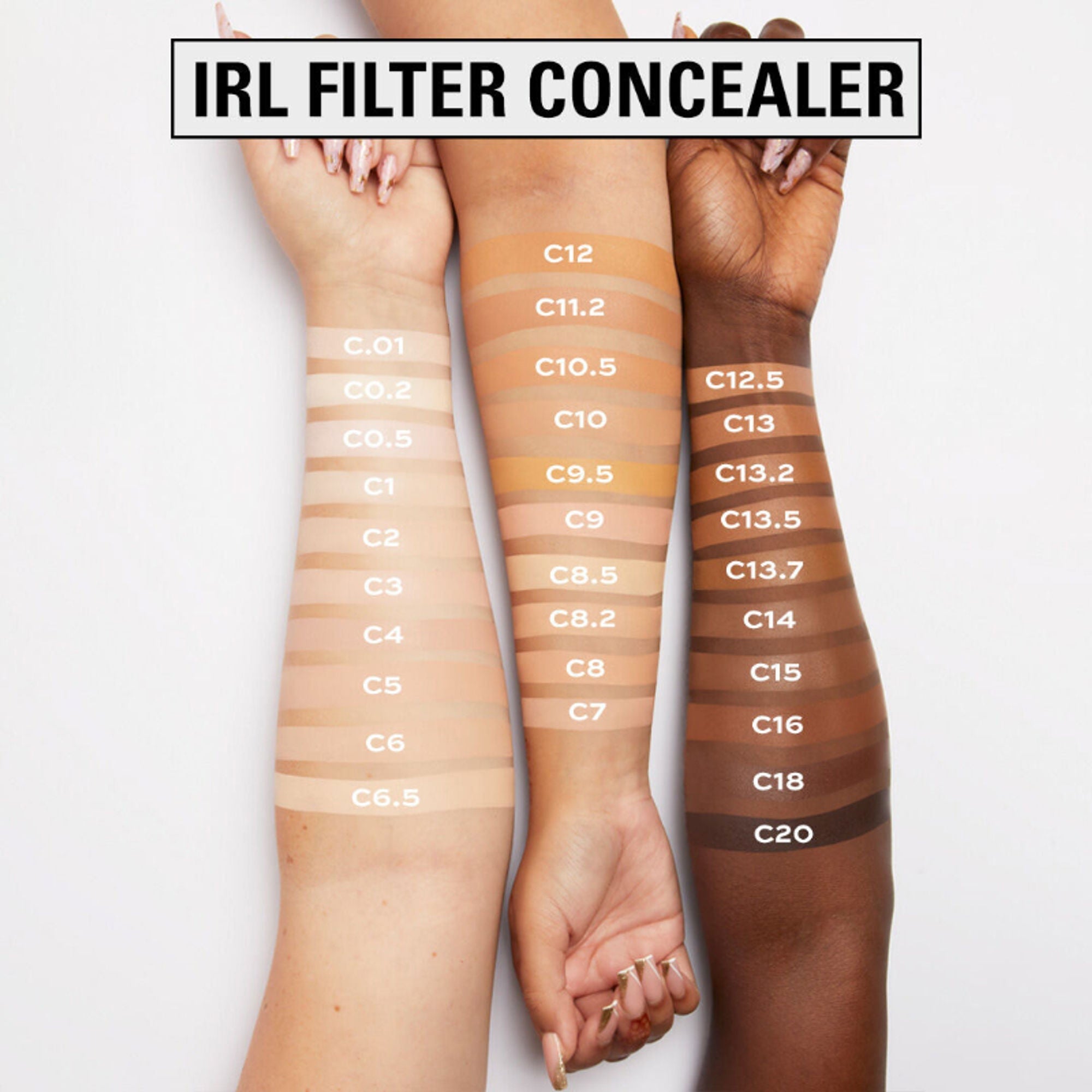Makeup Revolution IRL Filter Finish Concealer - C2 - Distacart