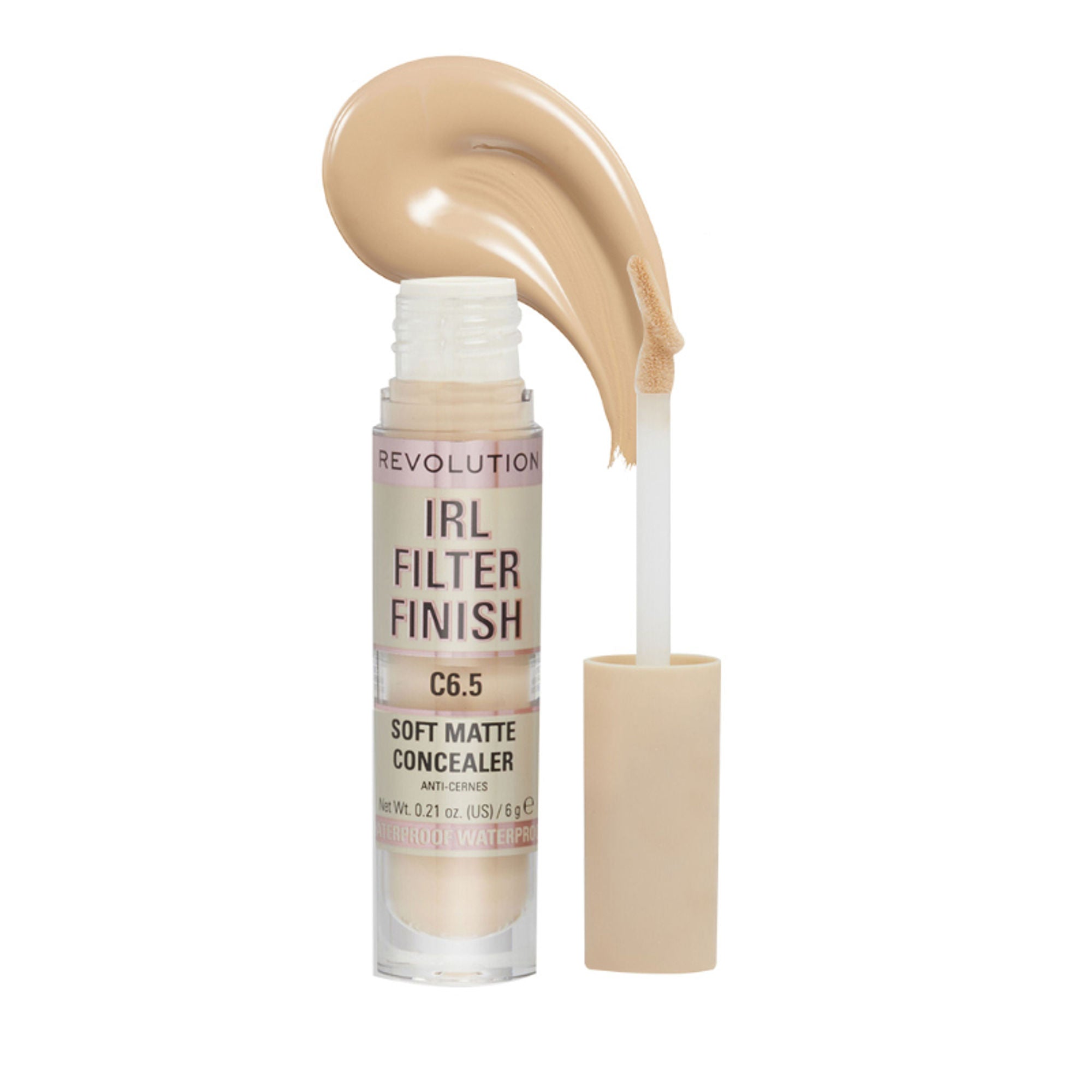Makeup Revolution IRL Filter Finish Concealer - C6.5