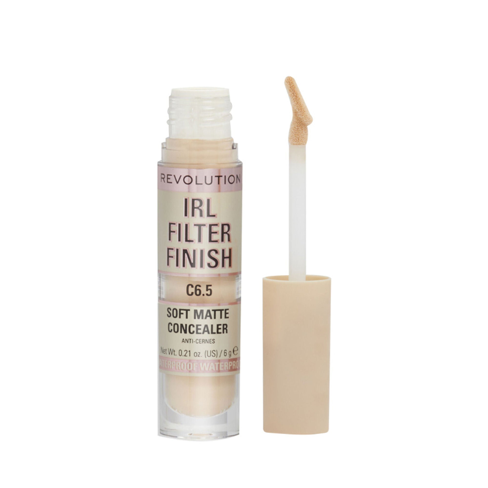 Makeup Revolution IRL Filter Finish Concealer - C6.5 - Distacart