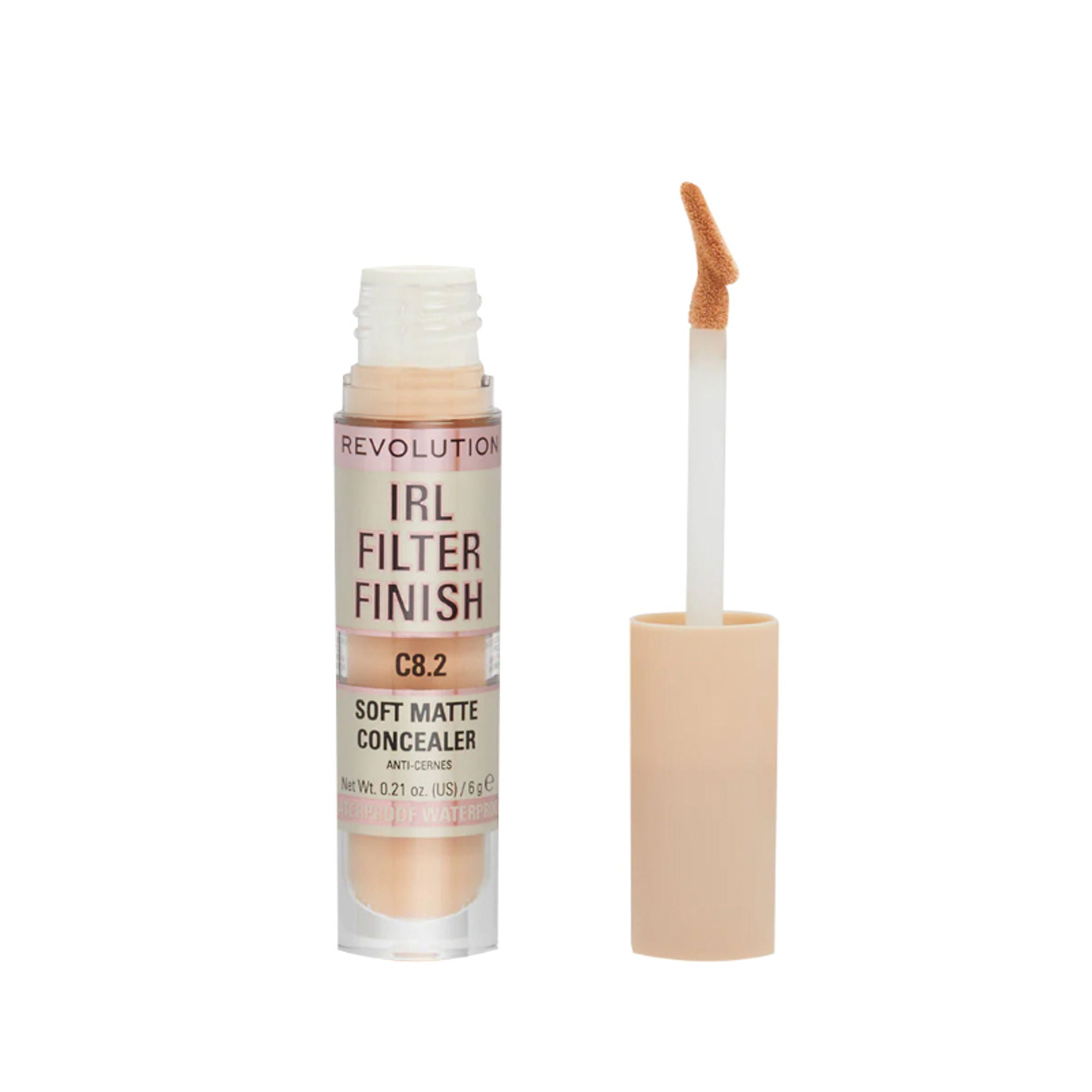 Makeup Revolution IRL Filter Finish Concealer - C8.2 - Distacart