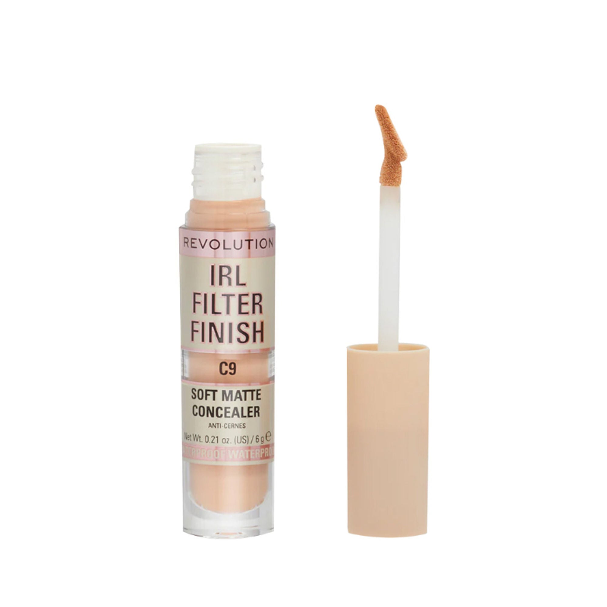 Makeup Revolution IRL Filter Finish Concealer - C9 - Distacart