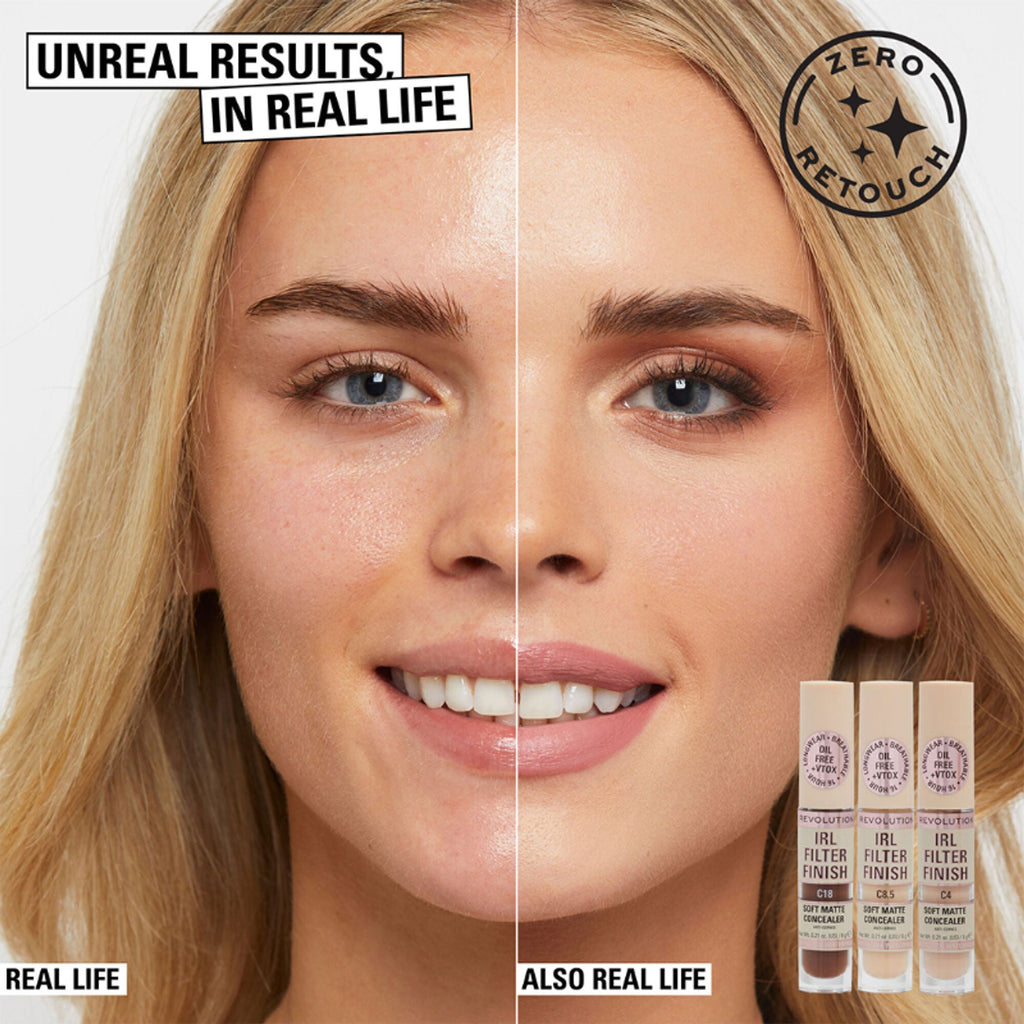 Makeup Revolution IRL Filter Finish Concealer - C10