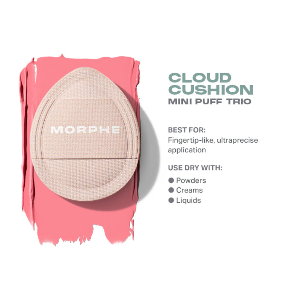 MORPHE Cloud Cushion Mini Puff Trio