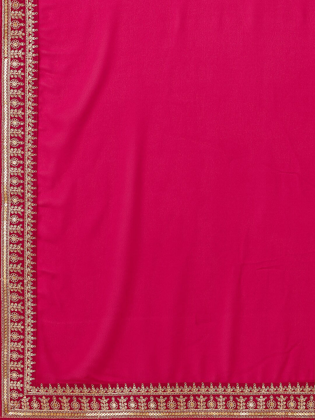 Sangria Embroidered Saree With Blouse - Distacart