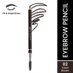 Swiss Beauty Brow Definer Pencil - 02 Coco Brown