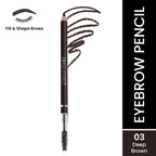 Swiss Beauty Brow Definer Pencil - 03 Deep Brown