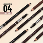 Swiss Beauty Brow Definer Pencil - 03 Deep Brown - Distacart