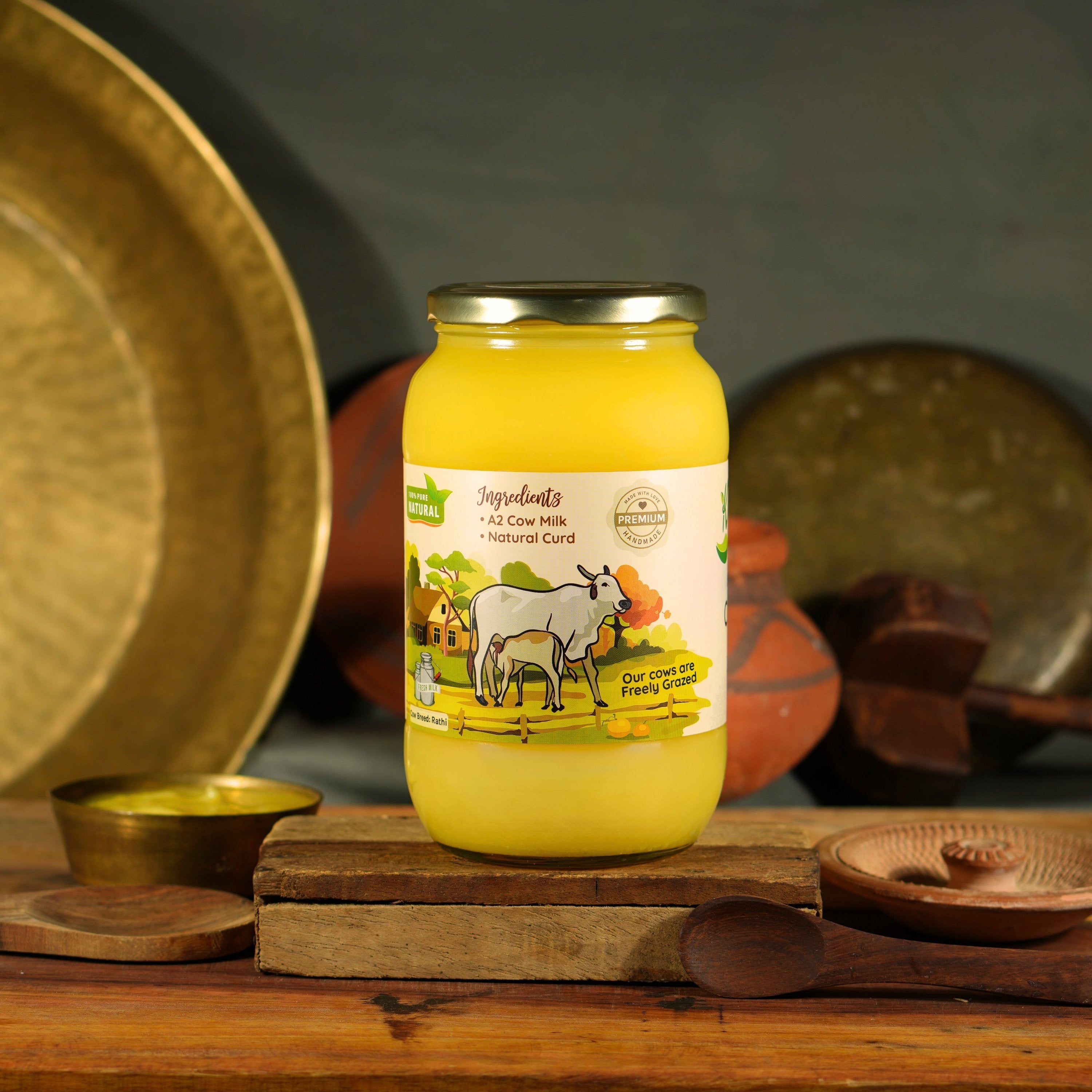 Kasutam A2 Desi Cow Bilona Ghee