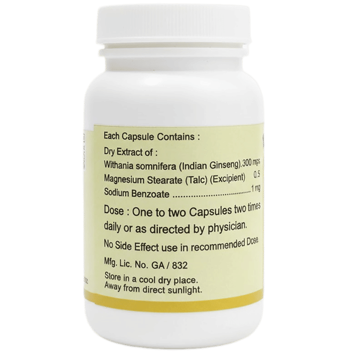 Indian Remedies Extract Of Ashwagandha Capsules