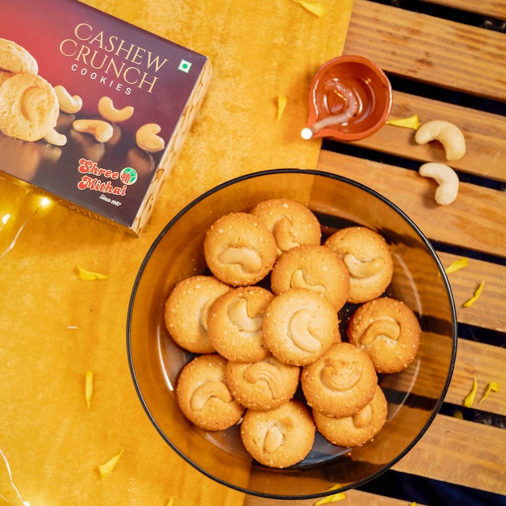 Shree Mithai Cashew Crunch Cookies - Distacart
