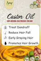 Spag Herbals Castor Oil For Hair & Skin Care