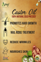 Spag Herbals Castor Oil For Hair & Skin Care
