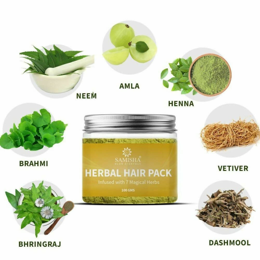 Samisha Herbal Hair Pack