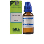 SBL Homeopathy Causticum Dilution 200 CH (30 ml)