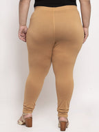 TAG 7 Women Plus Size Ankle Length Cotton Leggings