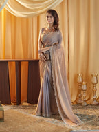 kasee Beads and Stones Pure Silk Saree - Distacart
