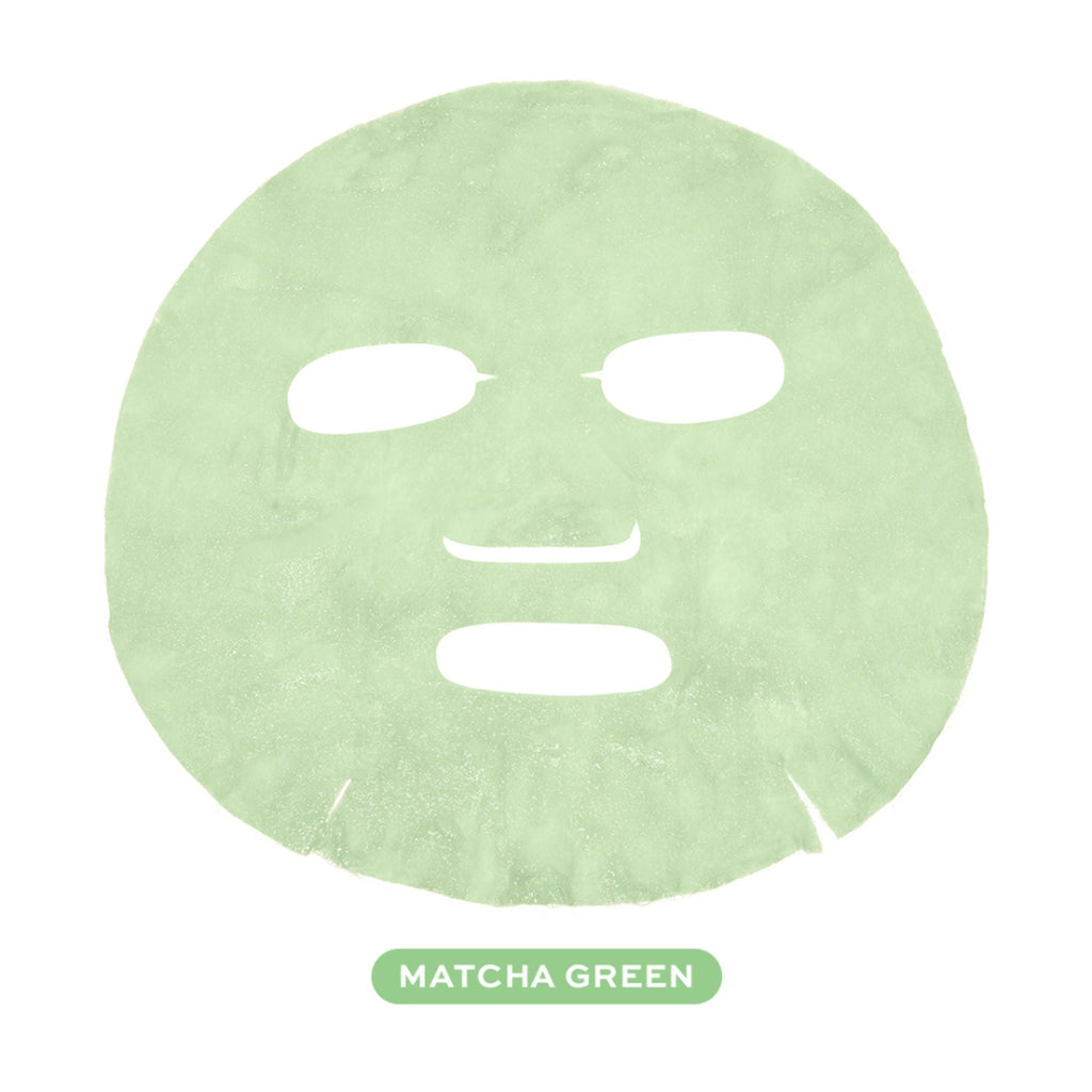 Makeup Revolution Bubble Tea Matcha Tea Bubble Sheet Mask - Matcha Green