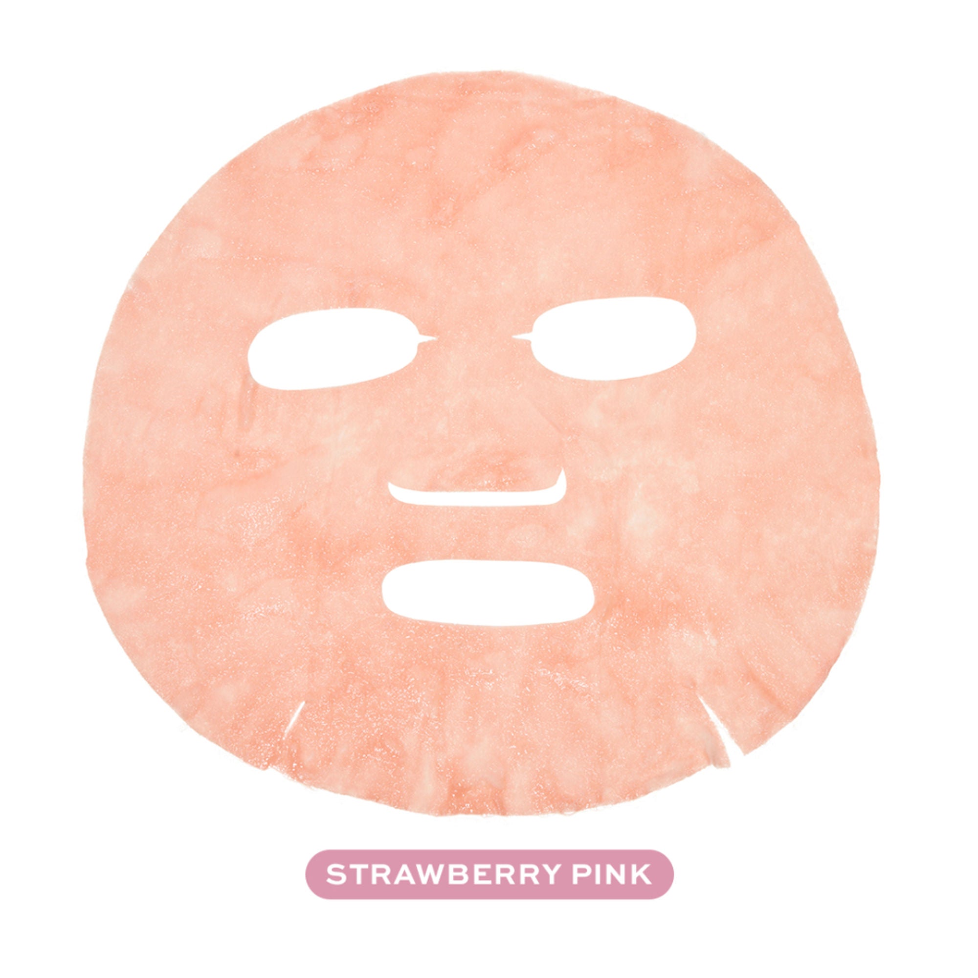 Makeup Revolution Bubble Tea Strawberry Milk Bubble Sheet Mask - Strawberry Pink - Distacart