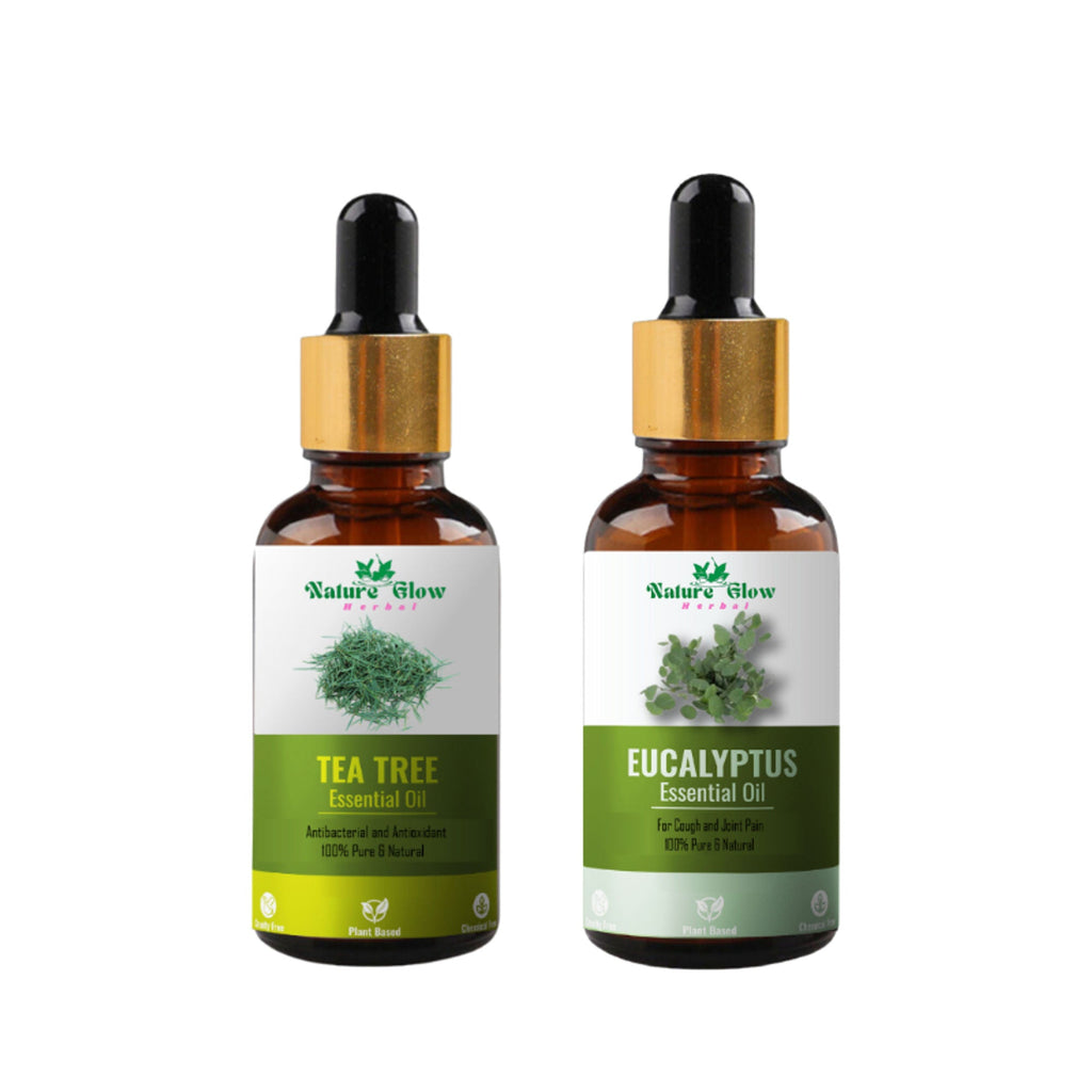 Nature Glow Herbal Nature Tea Tree & Eucalyptus Essential Oil