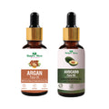 Nature Glow Herbal Argan & Avocado Facial Oil Combo