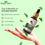 Nature Glow Herbal Argan & Avocado Facial Oil Combo