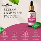 Nature Glow Herbal Grapeseed, Argan & Rosehip Facial Oil Combo