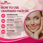 Nature Glow Herbal Grapeseed, Argan & Rosehip Facial Oil Combo