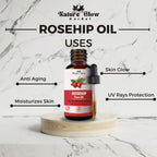 Nature Glow Herbal Grapeseed, Argan & Rosehip Facial Oil Combo