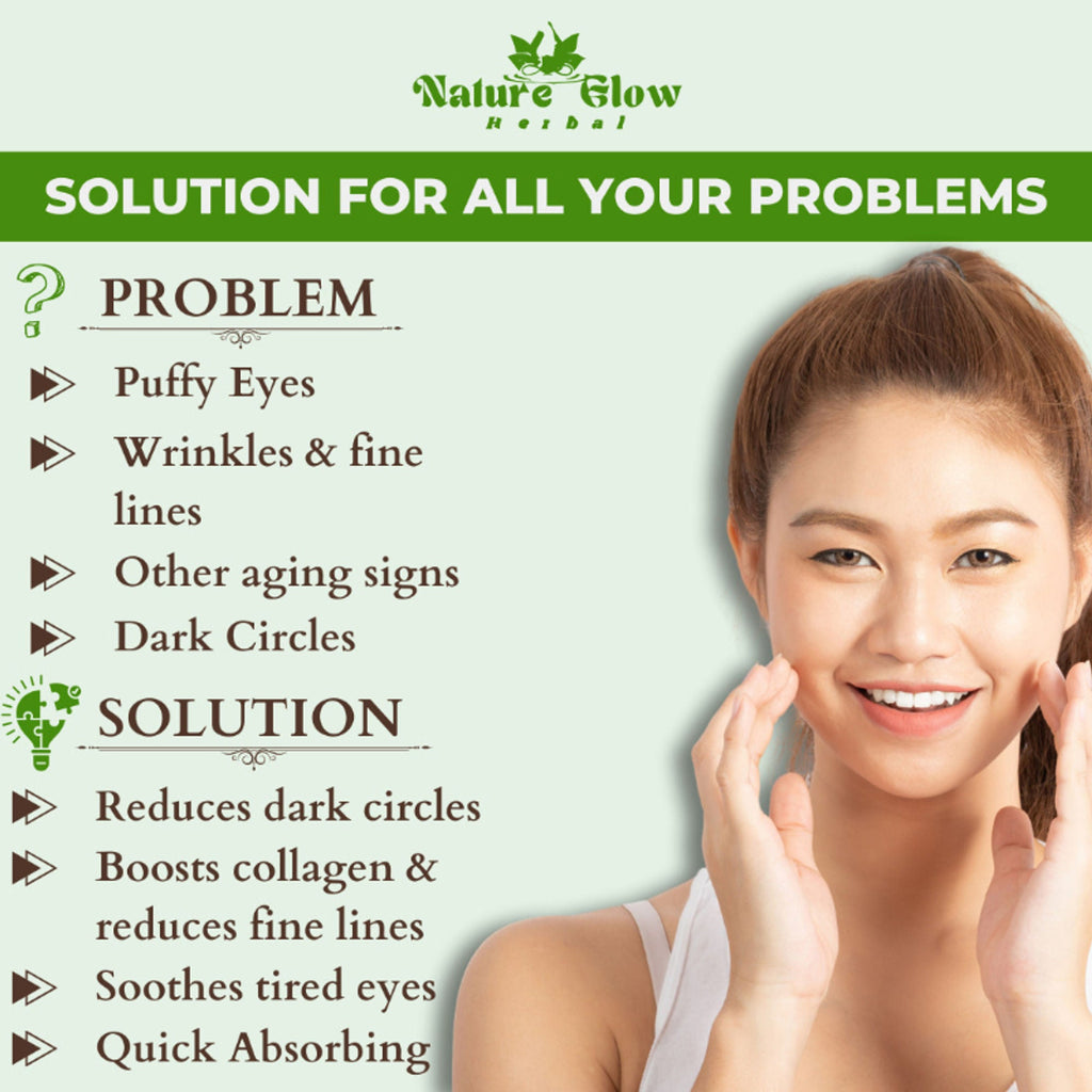 Nature Glow Herbal Under Eye Gel Combo