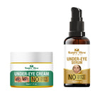 Nature Glow Herbal Under Eye Serum & Eye Cream Combo